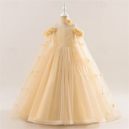 Dress Kid's Girl Flower Princess Girls'