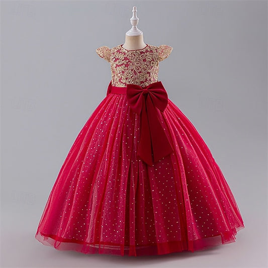 Dress Princess Kid's Girl Flower Girls'