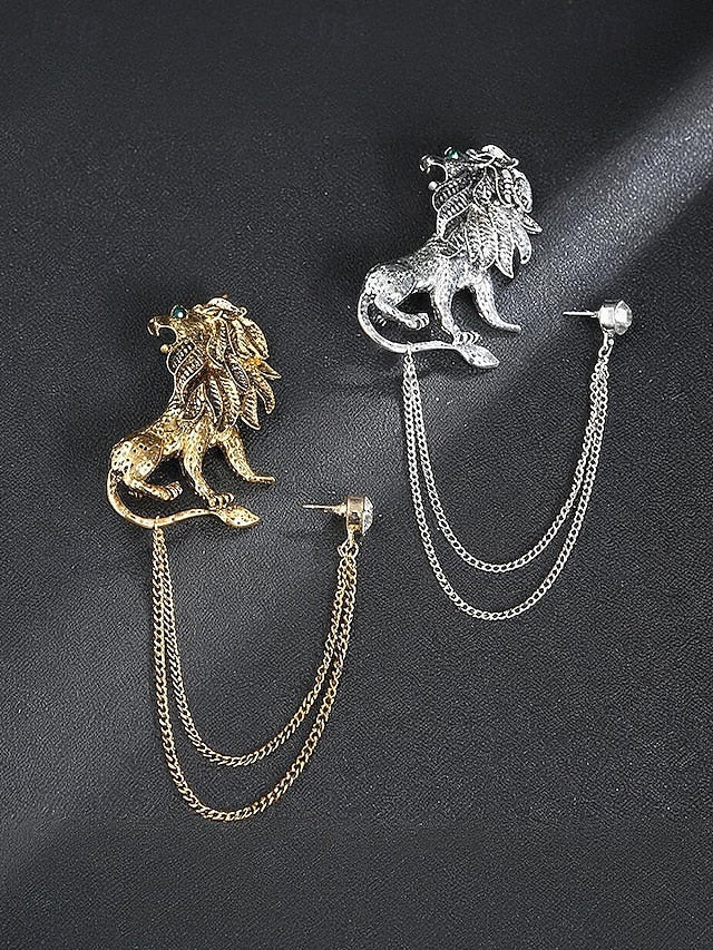 with Deer Brooch Christmas Lapel Men's Pin