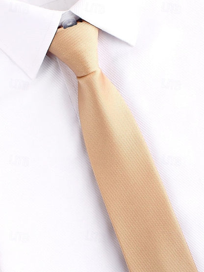 Narrow Zip Stripes - Ties Classic Men's Pre-Tied and