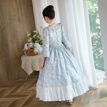 Inspired Dress Masquerade Gothic Vintage Rococo Girl Flower
