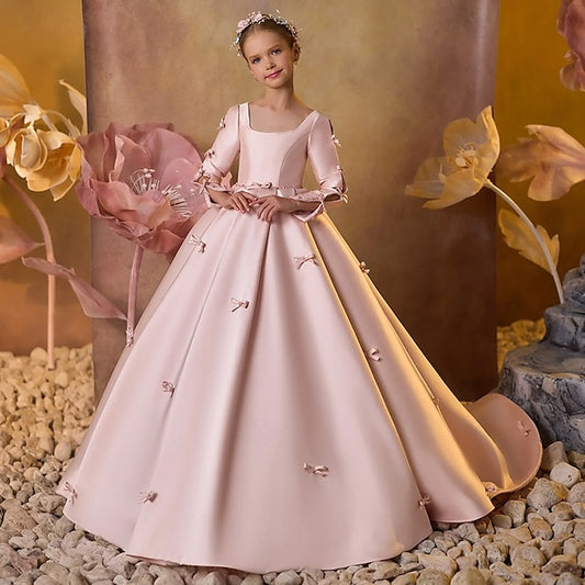 First Girls' Dress Girl Flower Party Communion