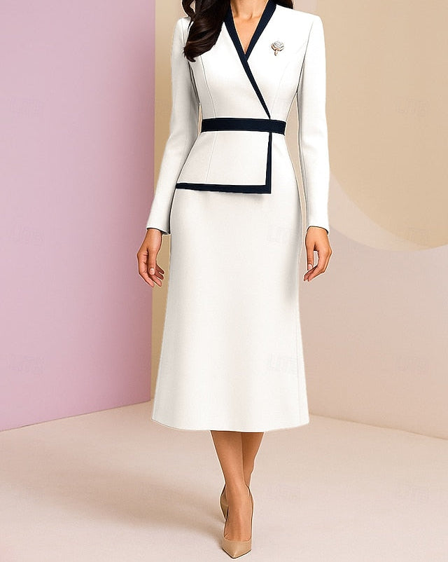 / Formal Elegant Sheath Mother of Bride Dress Column the Vintage