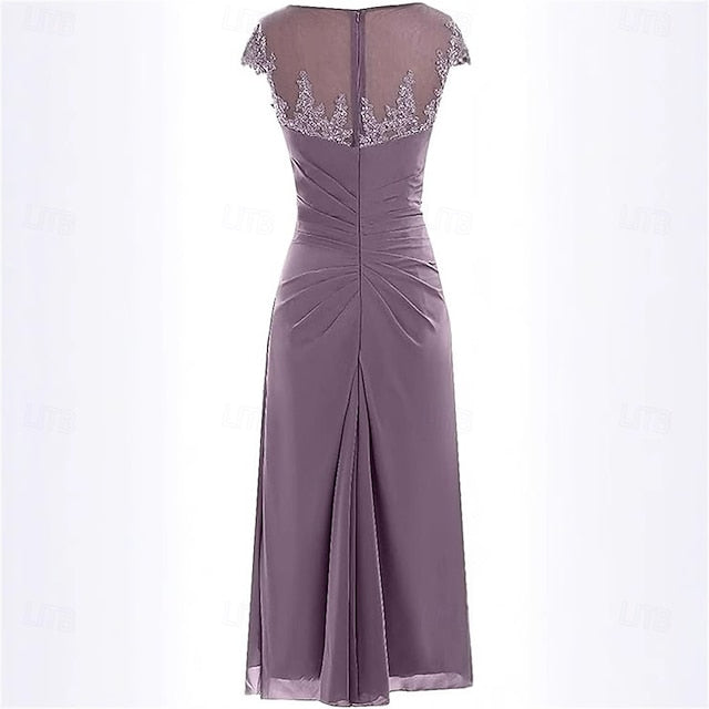 Mother Trumpet Dress / Simple of Crew the Elegant Bride Mermaid