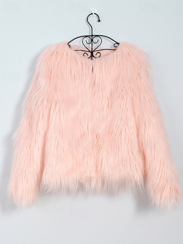 Comfortable Coat Leathers Fur Faux Warm Women's Furs