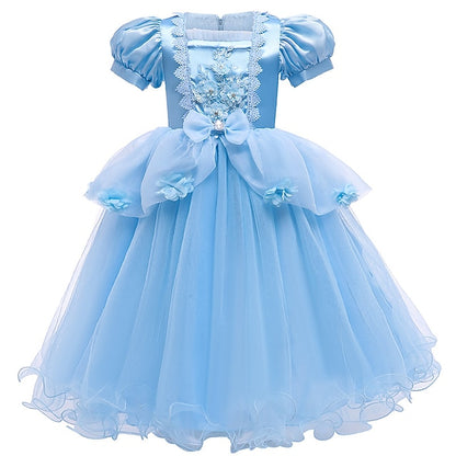 Movie Dress Cinderella Princess Girls' Girl Flower
