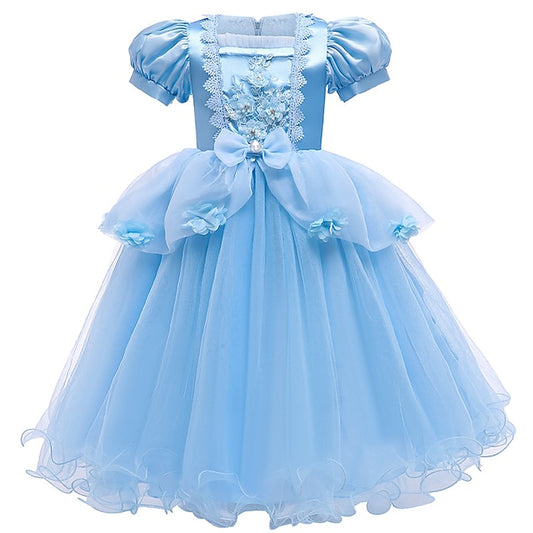 Movie Dress Cinderella Princess Girls' Girl Flower