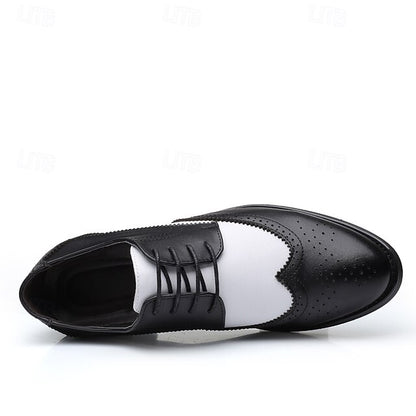 with White Black and Shoes Oxford Brogue Men's