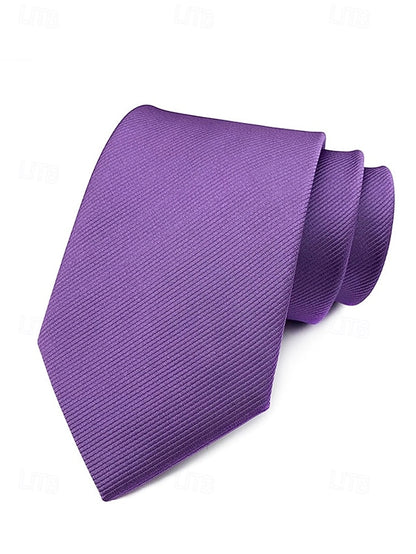 Men's tie satin striped