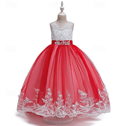 Dress Girls' Kid's Flower Princess Girl