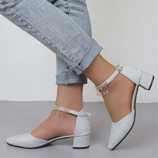 Wedding Shoes Bridesmaid Bridal Elegant Women's Pumps